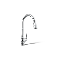 ARTIFACTS® PULL-DOWN KITCHEN SINK FAUCET WITH THREE-FUNCTION SPRAYHEAD - robinsonco.ca