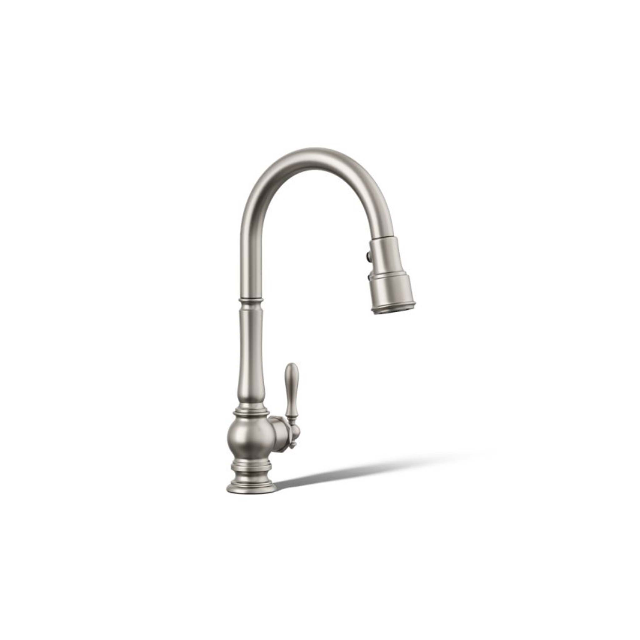 ARTIFACTS® PULL-DOWN KITCHEN SINK FAUCET WITH THREE-FUNCTION SPRAYHEAD - robinsonco.ca
