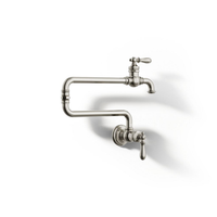 ARTIFACTS® SINGLE-HOLE WALL-MOUNT POT FILLER KITCHEN SINK FAUCET WITH 22-INCH EXTENDED SPOUT - robinsonco.ca