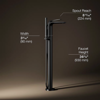 AVID FLOOR MOUNT BATH FILLER TRIM - robinsonco.ca