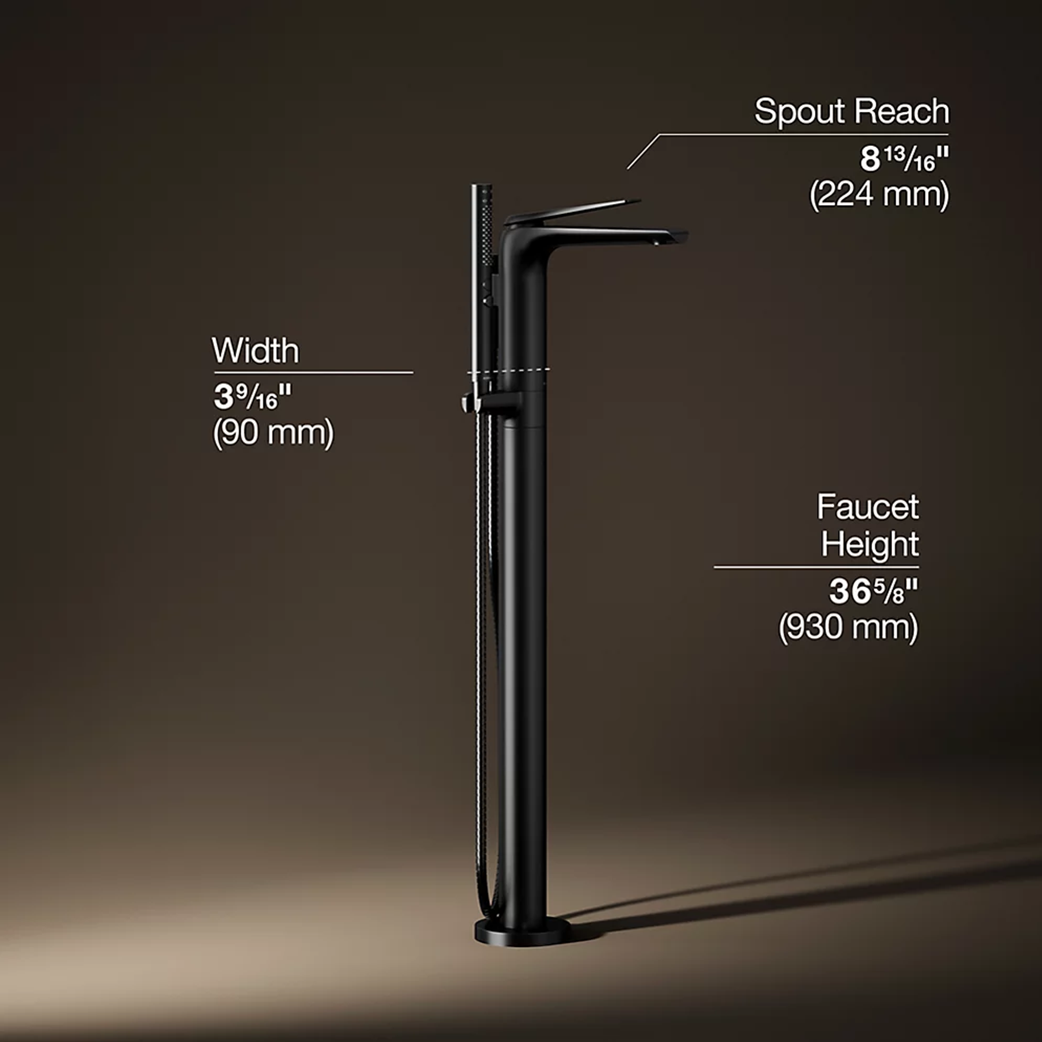 AVID FLOOR MOUNT BATH FILLER TRIM - robinsonco.ca