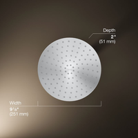 AWAKEN 10-IN SINGLE FUNCTION RAINHEAD - robinsonco.ca