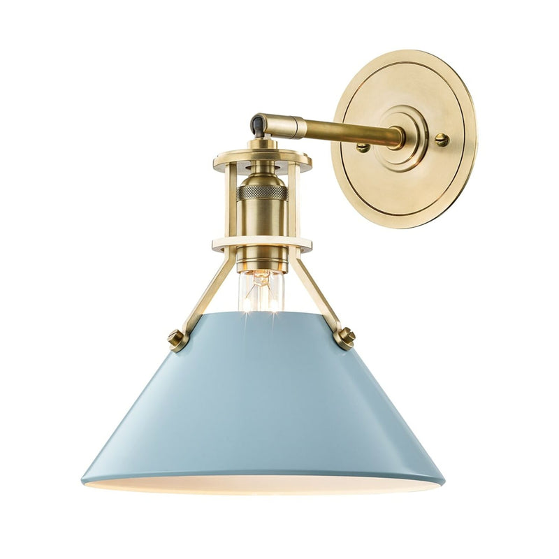 PAINTED NO.2 ONE LIGHT WALL SCONCE - robinsonco.ca
