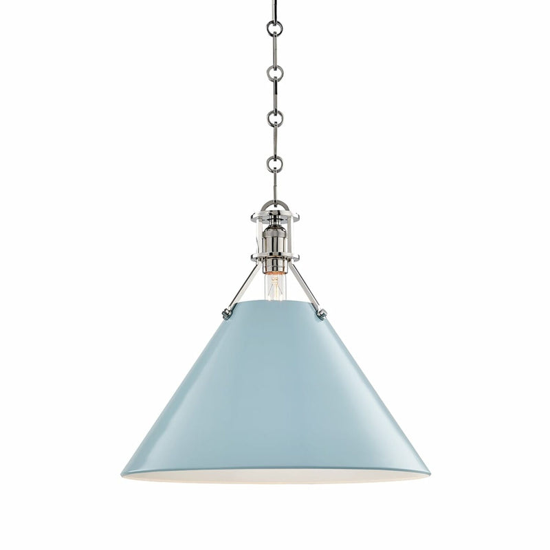 PAINTED NO.2 ONE LIGHT 16" PENDANT - robinsonco.ca