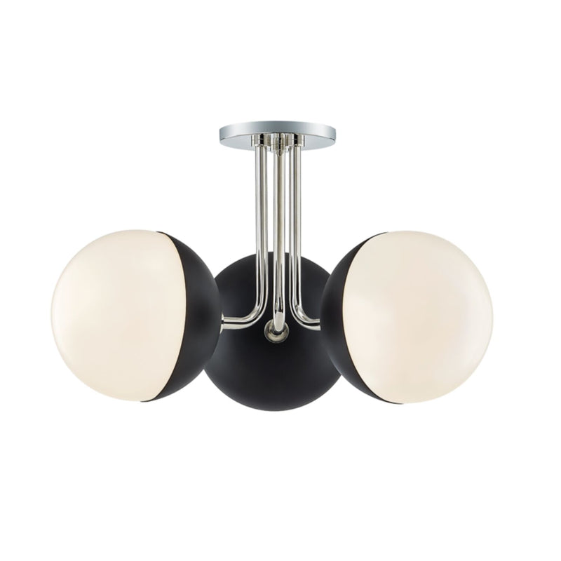 RENEE 3-LIGHT SEMI FLUSH - robinsonco.ca