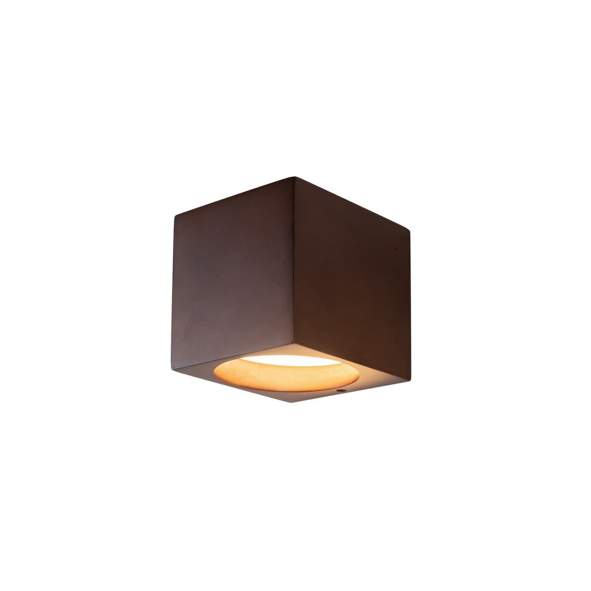 Kuzco Bosco 5" Wall Sconce in dark walnut finish