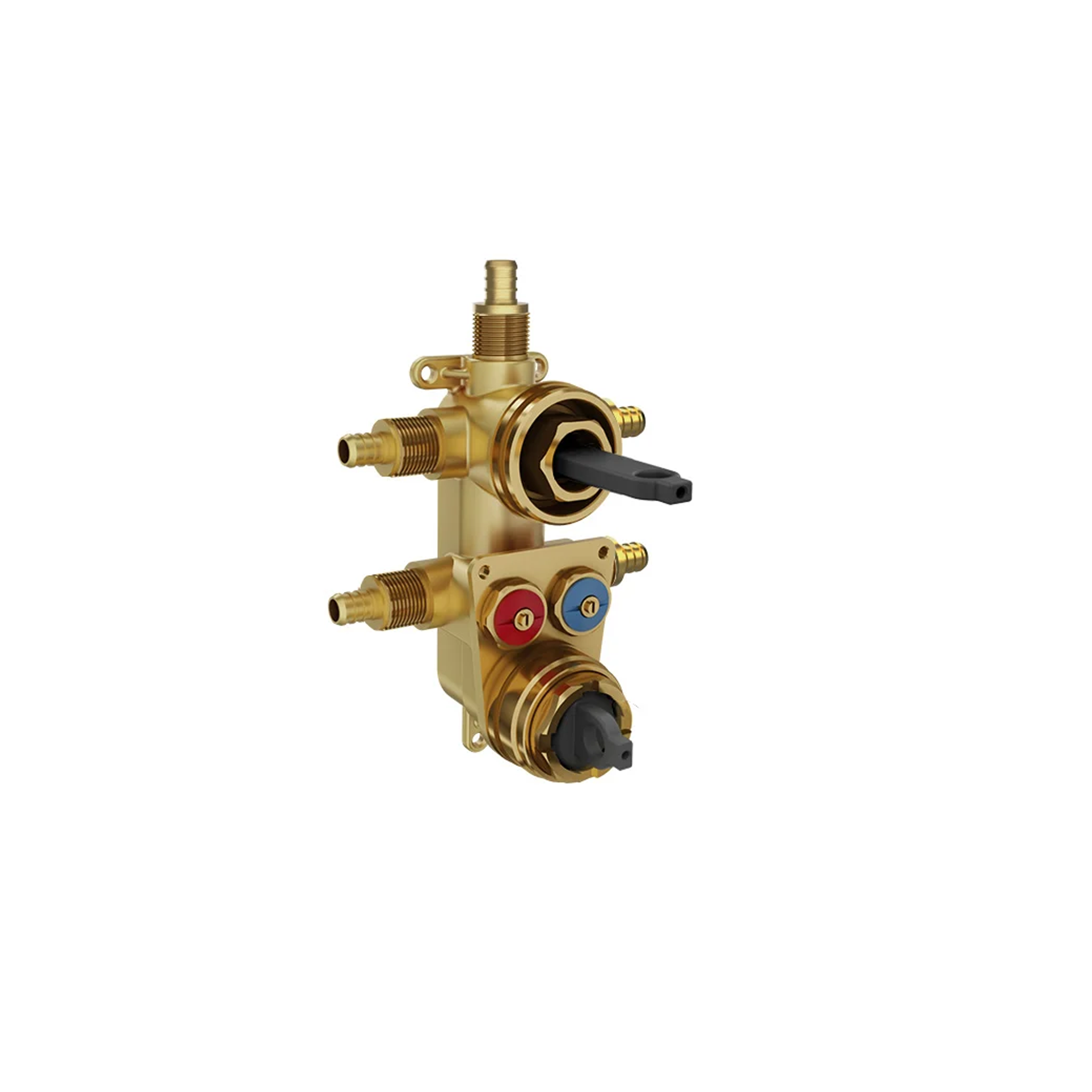 1-2-3-WAY THERMOSTATIC PRESSURE-BALANCED ROUGH-IN