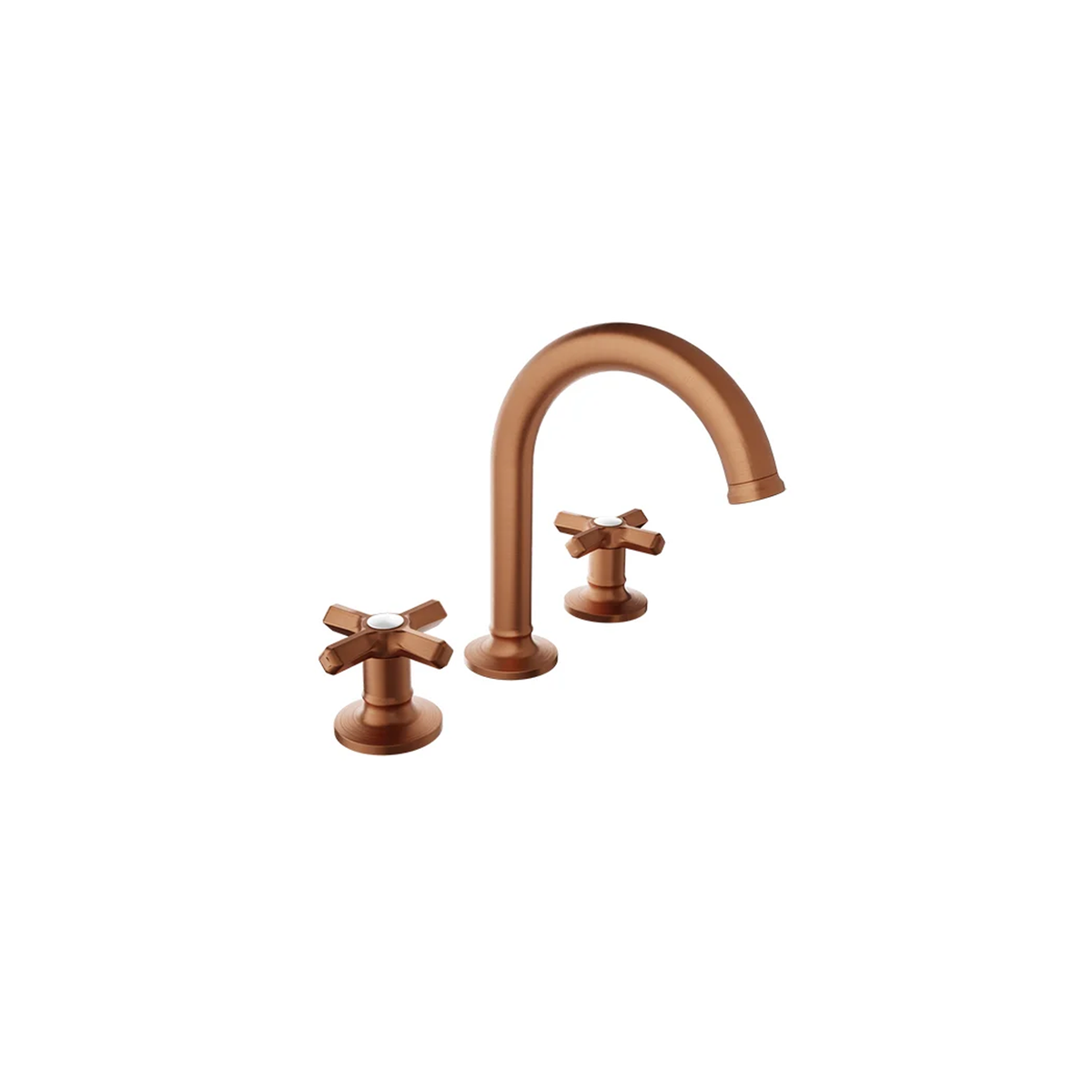 Baril BEAUMONT B20 8" lavatory faucet in copper