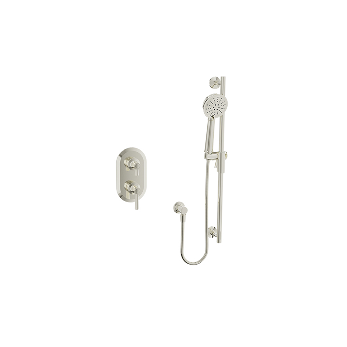 Baril Beaumont B20 thermostatic pressure-balanced shower kit