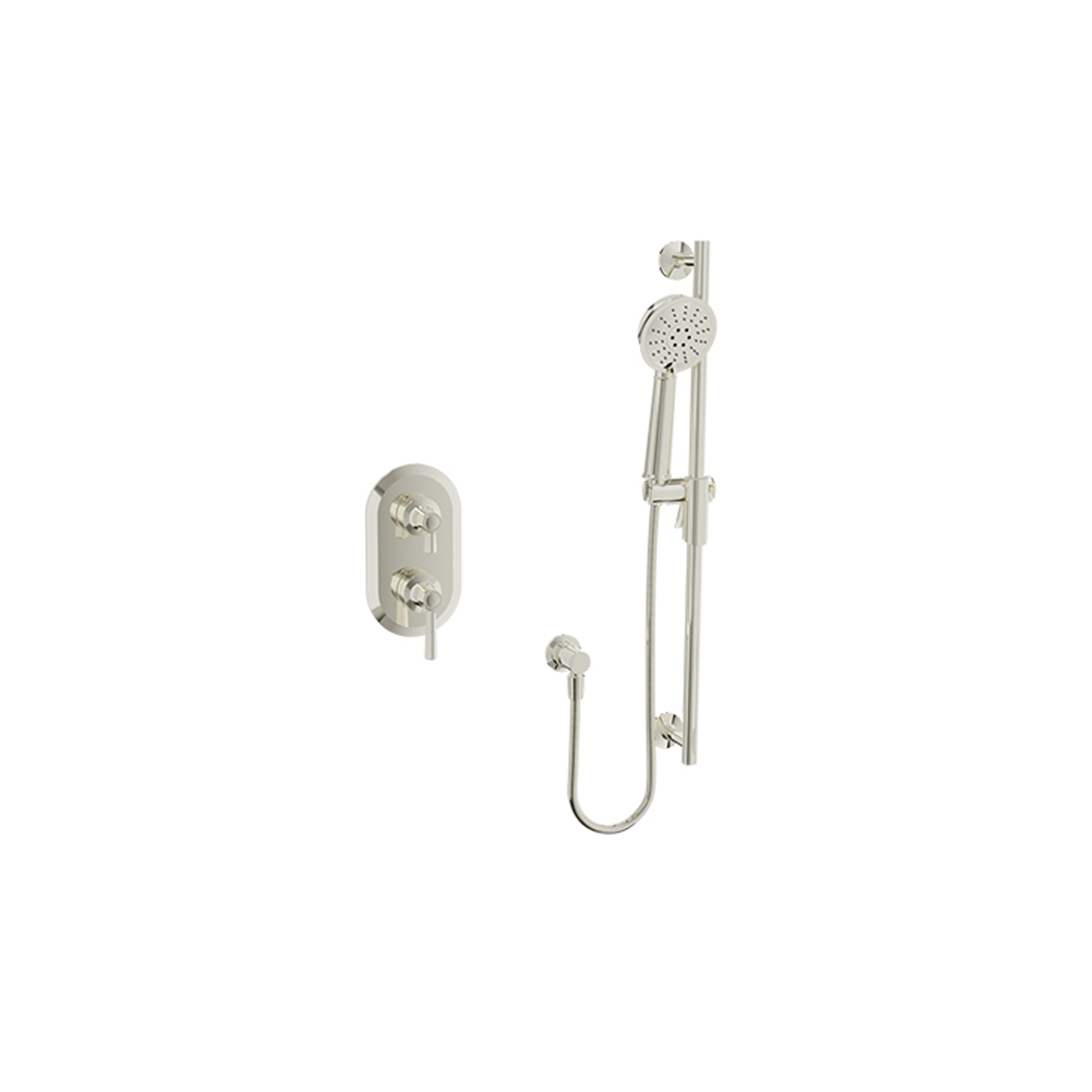 BEAUMONT B20 COMPLETE THERMOSTATIC PRESSURE-BALANCED SHOWER KIT