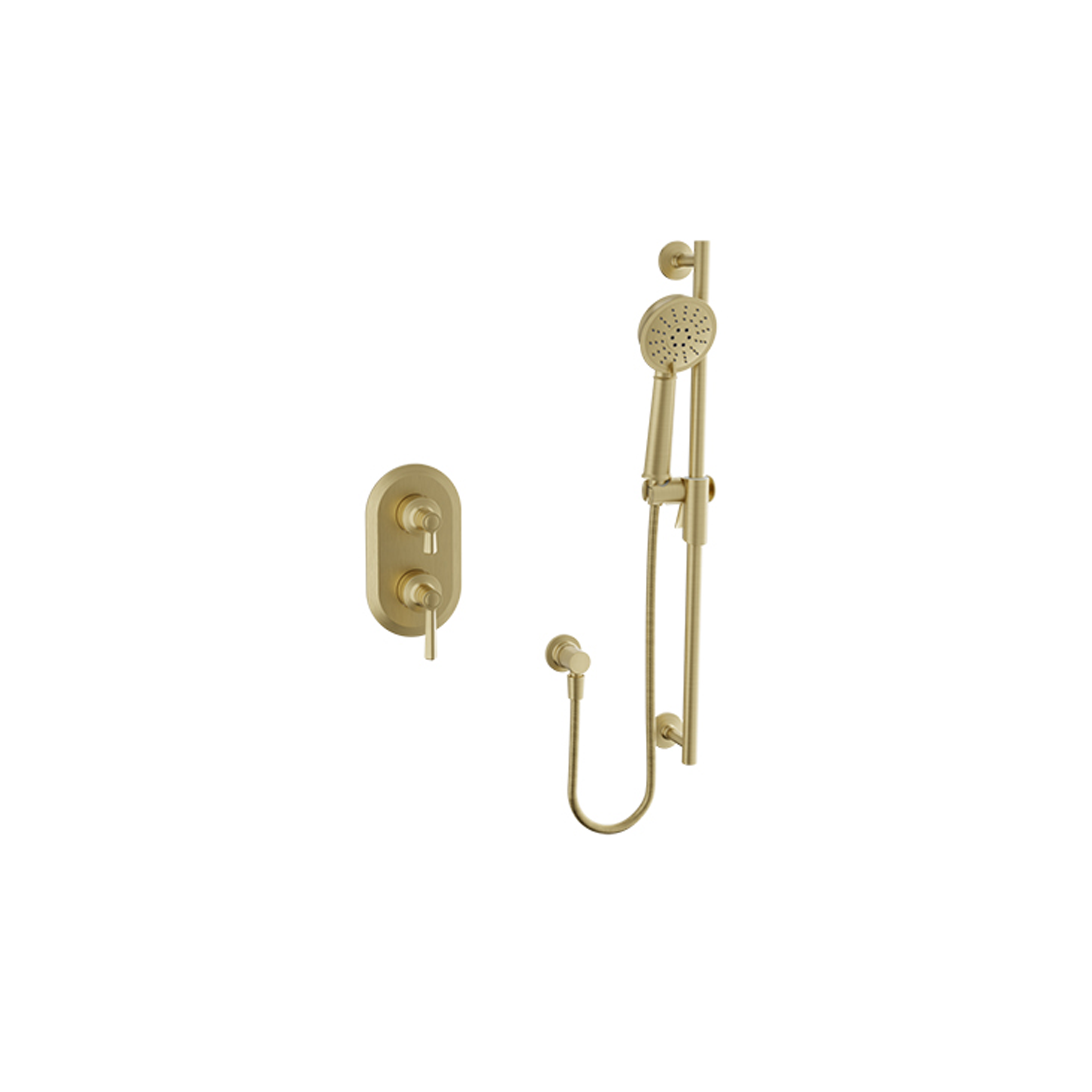 BEAUMONT B20 COMPLETE THERMOSTATIC PRESSURE-BALANCED SHOWER KIT