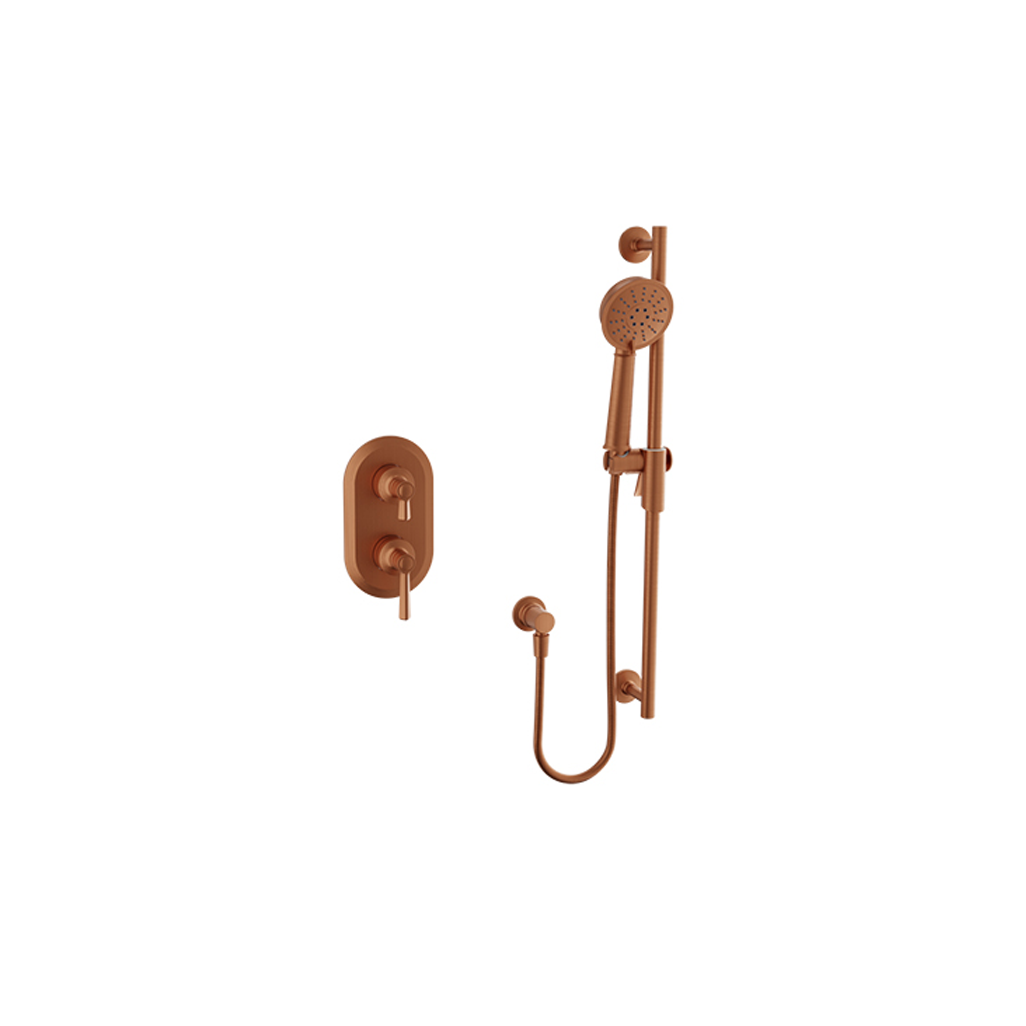 BEAUMONT B20 COMPLETE THERMOSTATIC PRESSURE-BALANCED SHOWER KIT