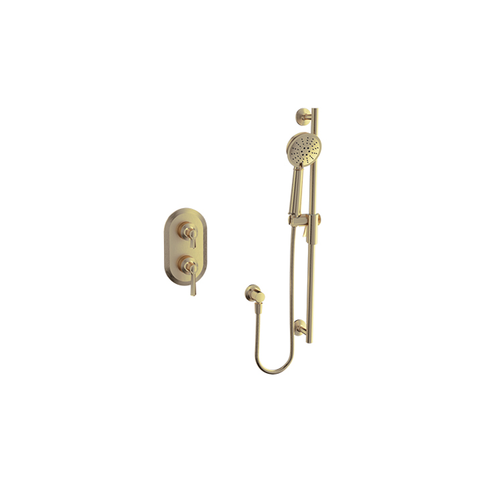 BEAUMONT B20 COMPLETE THERMOSTATIC PRESSURE-BALANCED SHOWER KIT