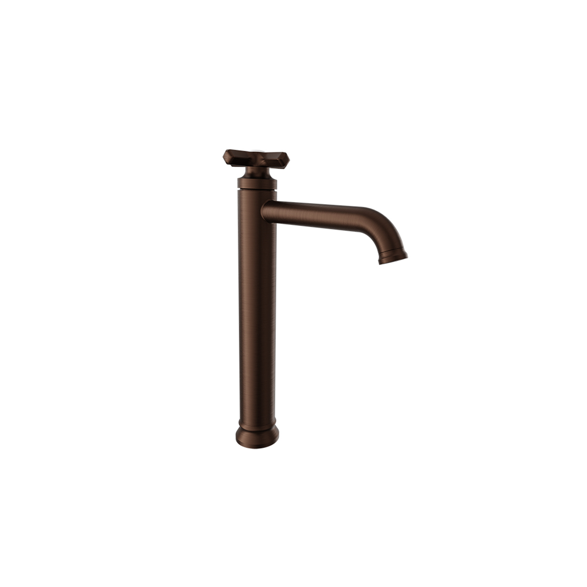Baril Beaumont B20 high single-hole lavatory faucet in Venetian Bronze