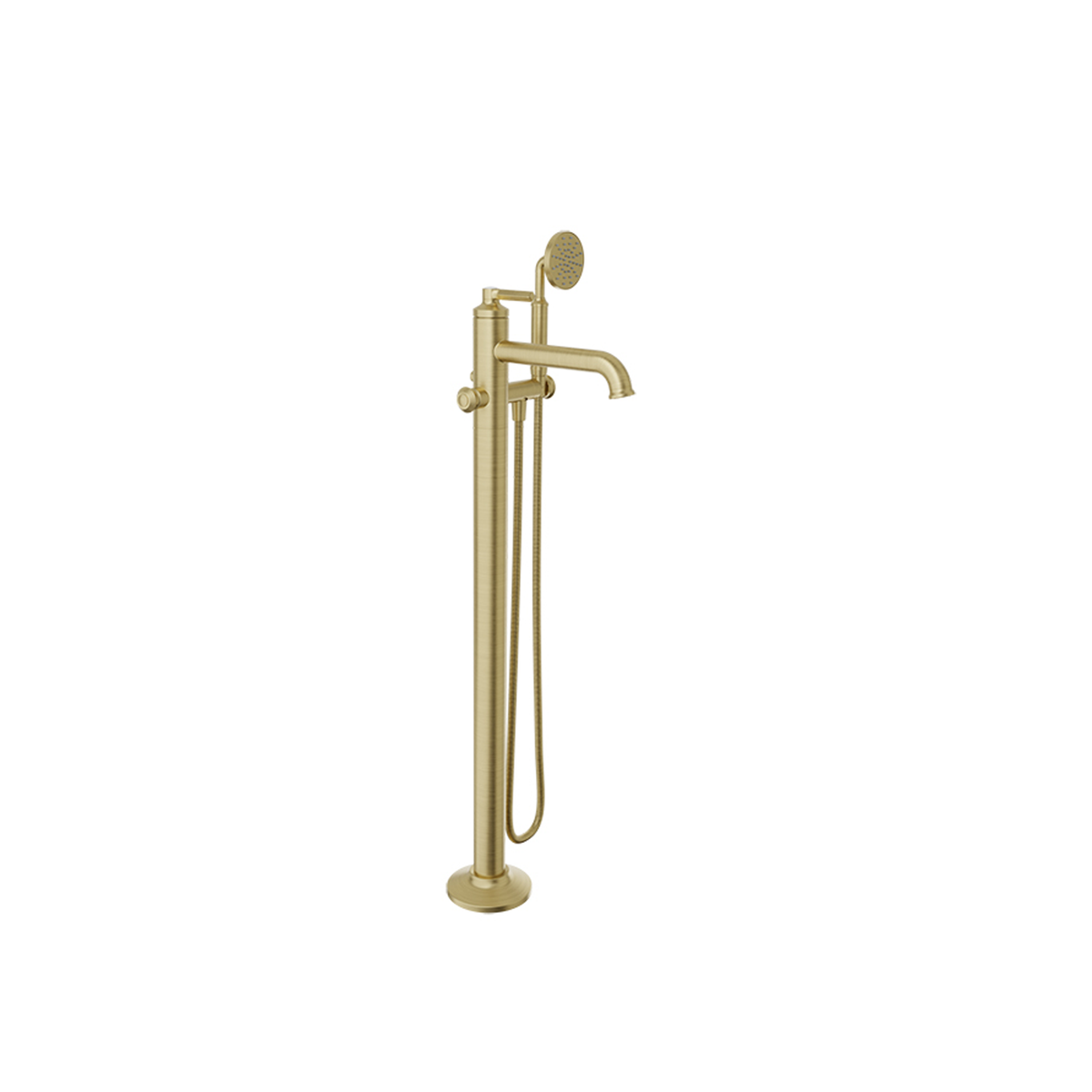 Baril Beaumont B20 floor-mounted tub filler trim