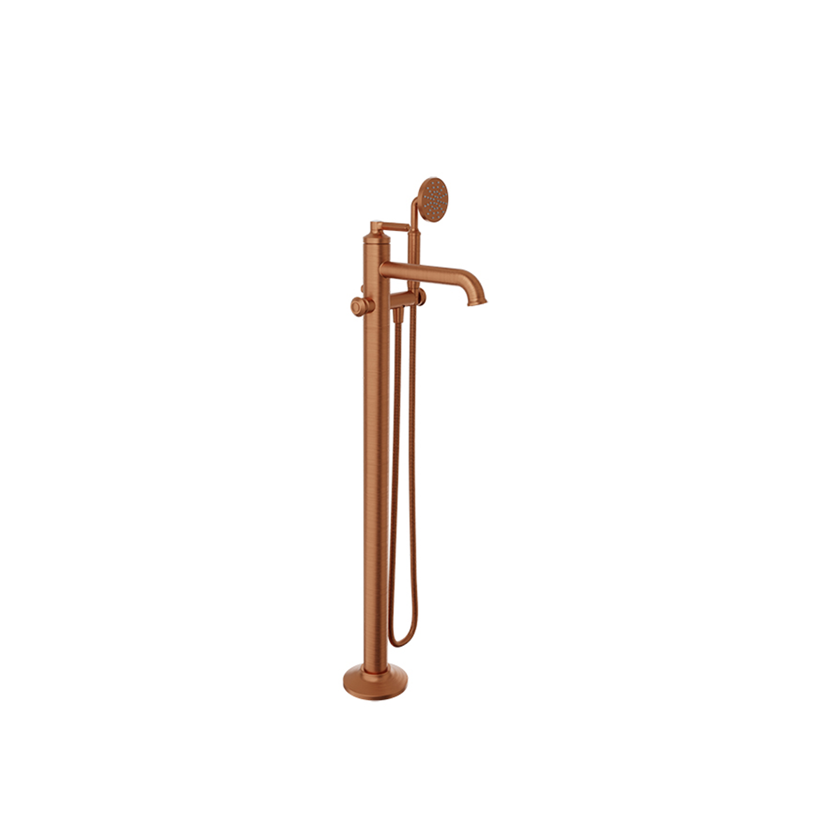 Baril Beaumont B20 floor-mounted tub filler trim