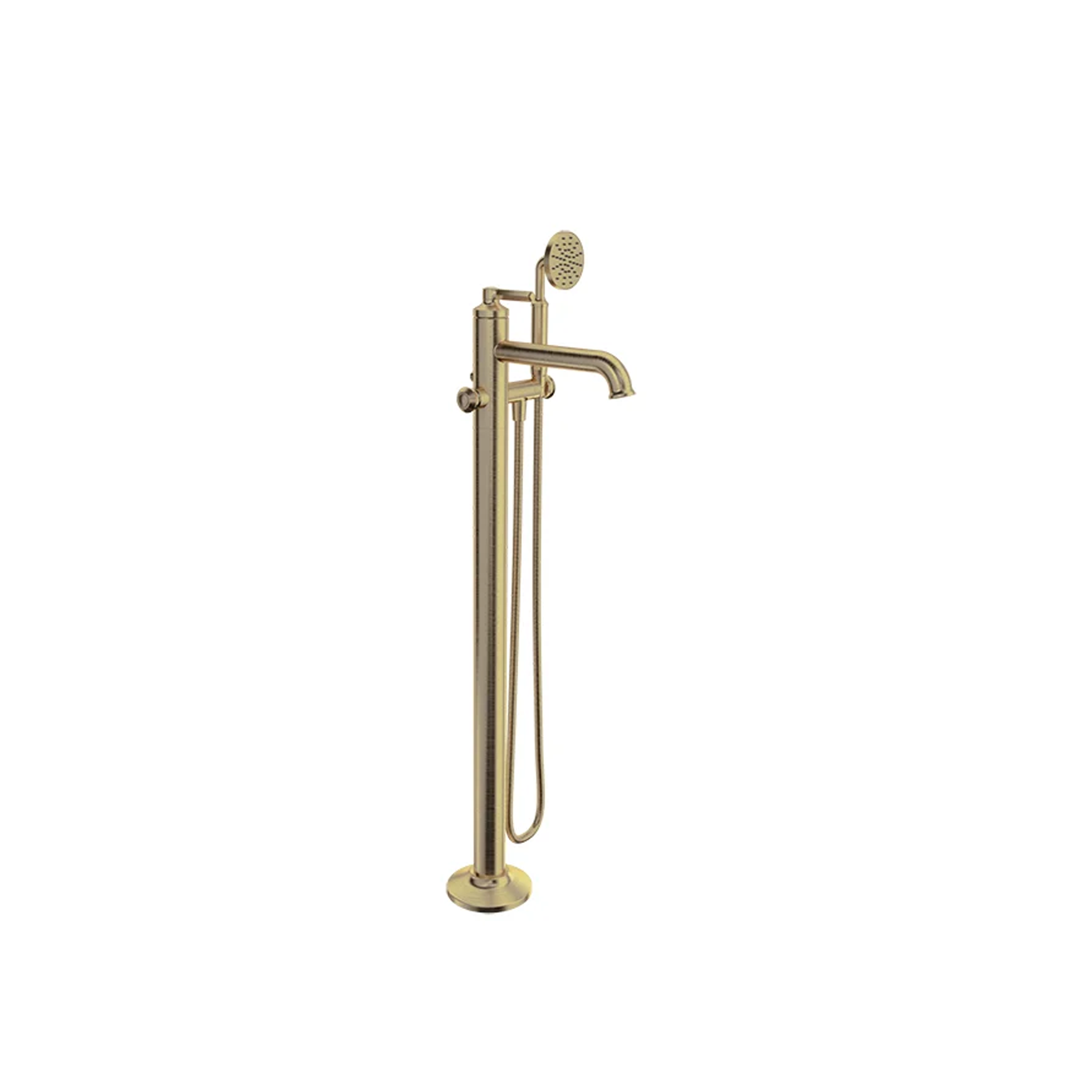 BEAUMONT B20 TRIM ONLY FOR FLOOR-MOUNTED TUB FILLER WITH HAND SHOWER
