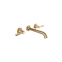 BEAUMONT B20 TWO HANDLES WALL-MOUNTED LAVATORY FAUCET