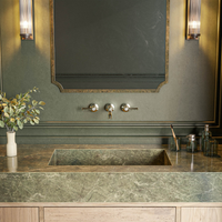 BEAUMONT B20 TWO HANDLES WALL-MOUNTED LAVATORY FAUCET