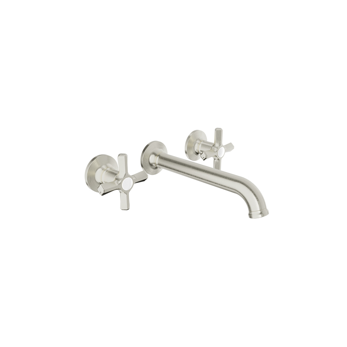 Baril BEAUMONT B20 two handles wall-mounted faucet
