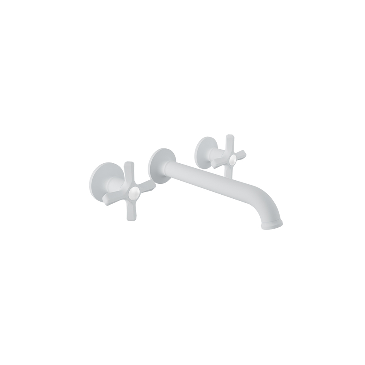 Baril BEAUMONT B20 two handles wall-mounted faucet