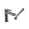 PETITE B04 2-PIECE DECK MOUNT TUB FILLER WITH HAND SHOWER - robinsonco.ca