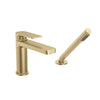 PETITE B04 2-PIECE DECK MOUNT TUB FILLER WITH HAND SHOWER - robinsonco.ca