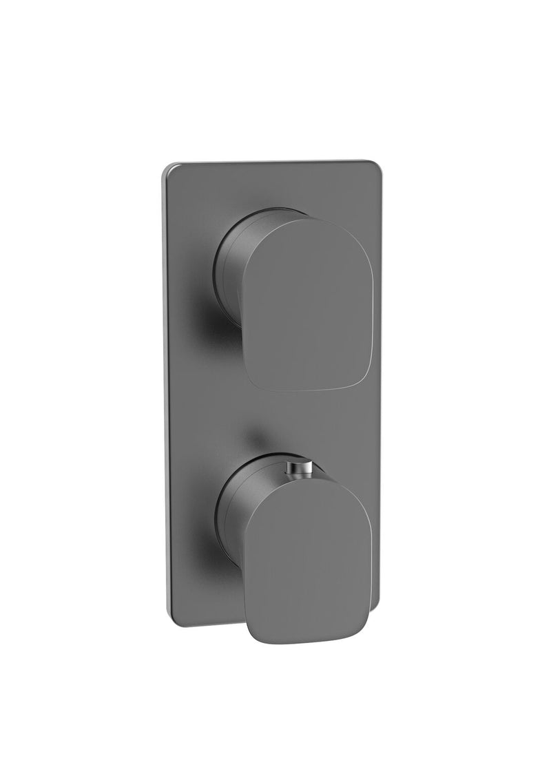 PETITE B04 COMPLETE THERMOSTATIC PRESSURE BALANCED 3-WAY DIVERTER SHOWER CONTROL VALVE - robinsonco.ca