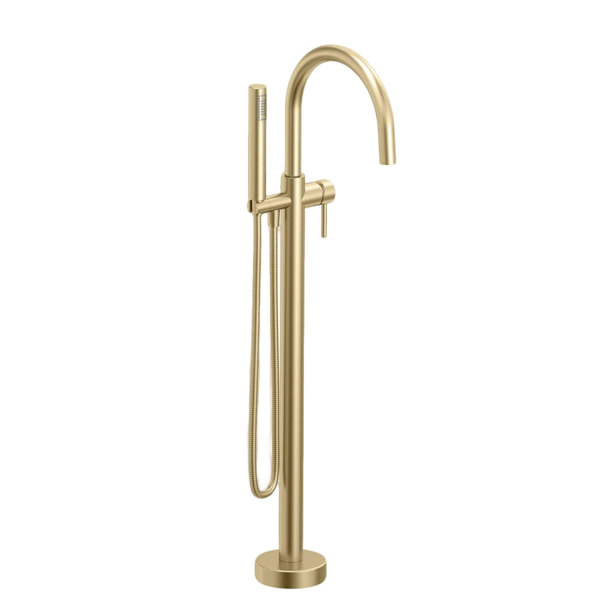 ZIP B66 FLOOR-MOUNTED TUB FILLER WITH HAND SHOWER - robinsonco.ca