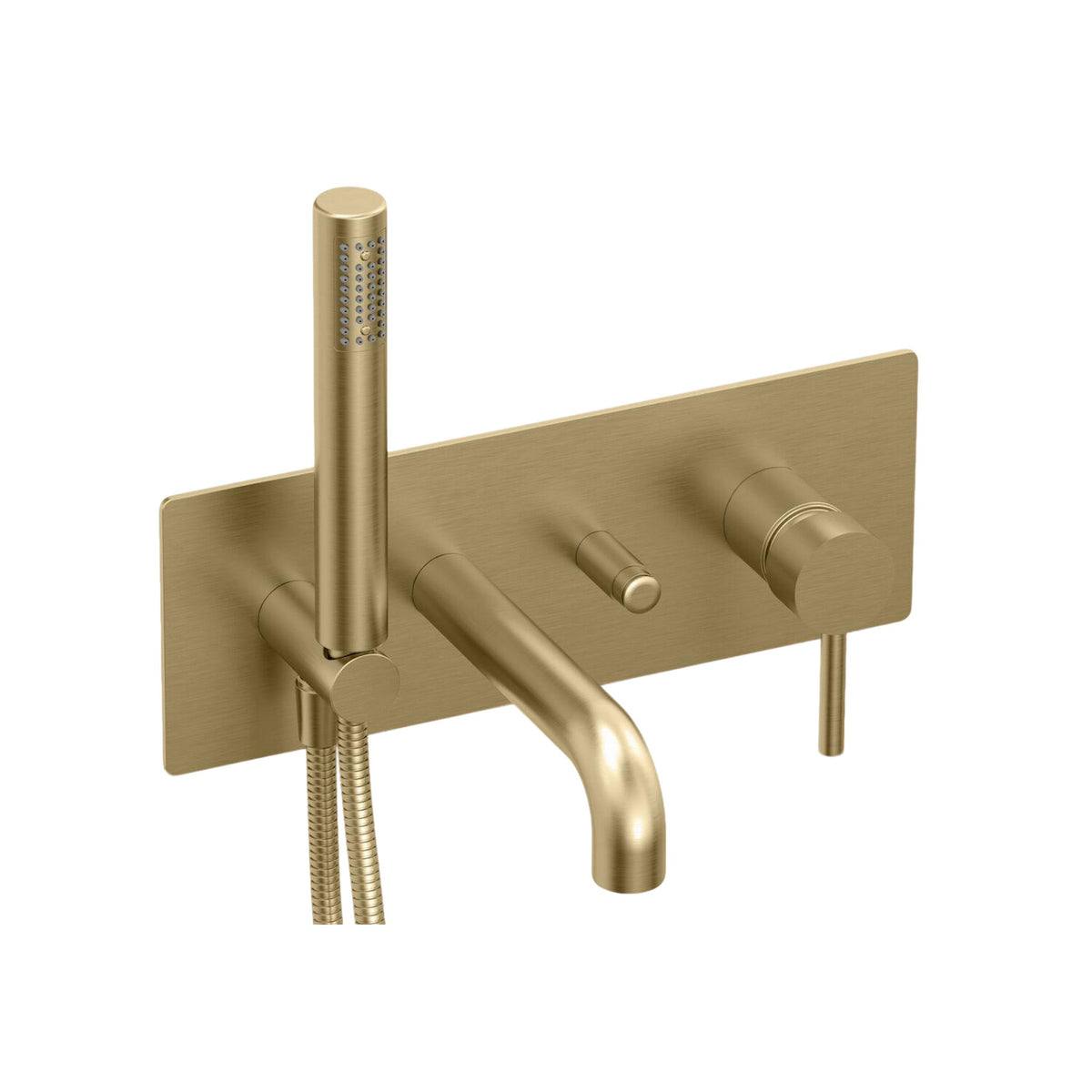 ZIP B66 WALL MOUNTED TUB FAUCET WITH HAND SHOWER