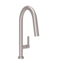 ARTE H16 HIGH SINGLE HOLE KITCHEN FAUCET WITH PULL DOWN SPRAY - robinsonco.ca