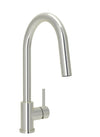 UNICK MODERN SINGLE HOLE PULL-DOWN KITCHEN FAUCET WITH SINGLE LEVER - robinsonco.ca
