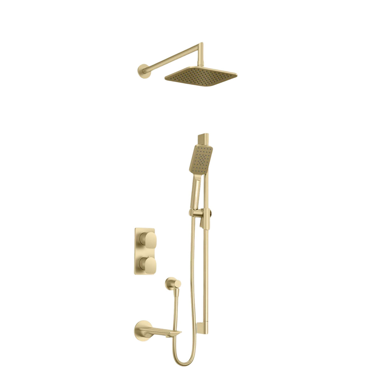 PETITE B04 COMPLETE 3-FUNCTION THERMOSTATIC PRESSURE BALANCED SHOWER KIT