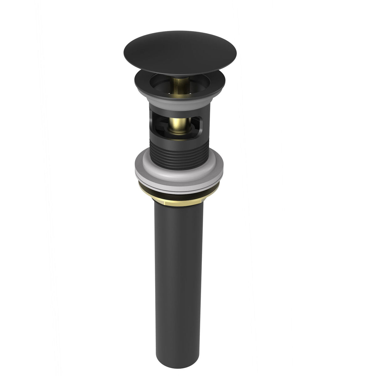 PUSH-BOTTON POP-UP LAVATORY DRAIN WITHOUT OVERFLOR - robinsonco.ca