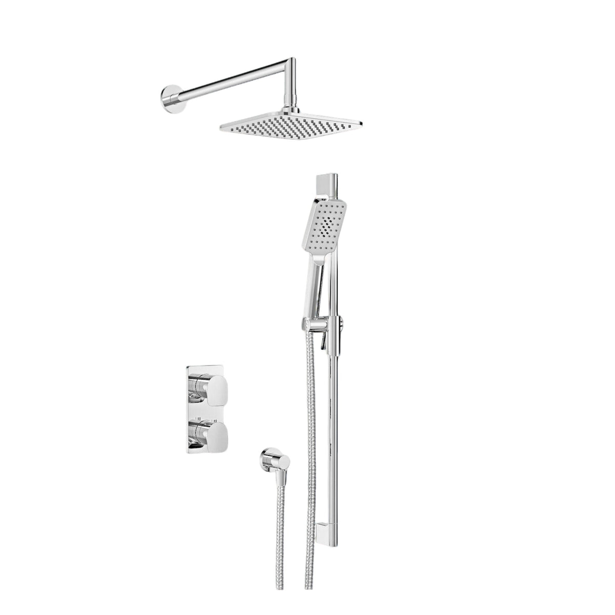PETITE B04 COMPLETE 2-FUNCTION THERMOSTATIC PRESSURE BALANCED SHOWER TIRM KIT ONLY