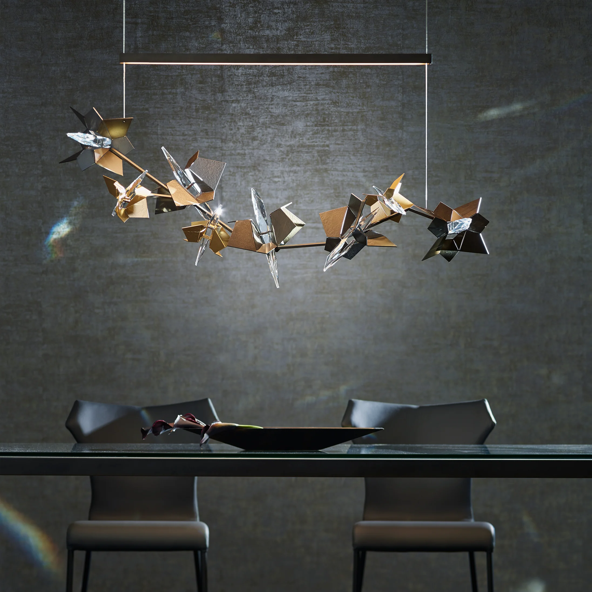 BELLADONNA LED LINEAR CHANDELIER - robinsonco.ca