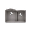 DIAMOND U 1.75 LOW DIVIDE SILGRANIT SINK - robinsonco.ca