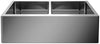 QUATRUS R15 32-INCH UNDERMOUNT DOUBLE BOWL APRON SINK