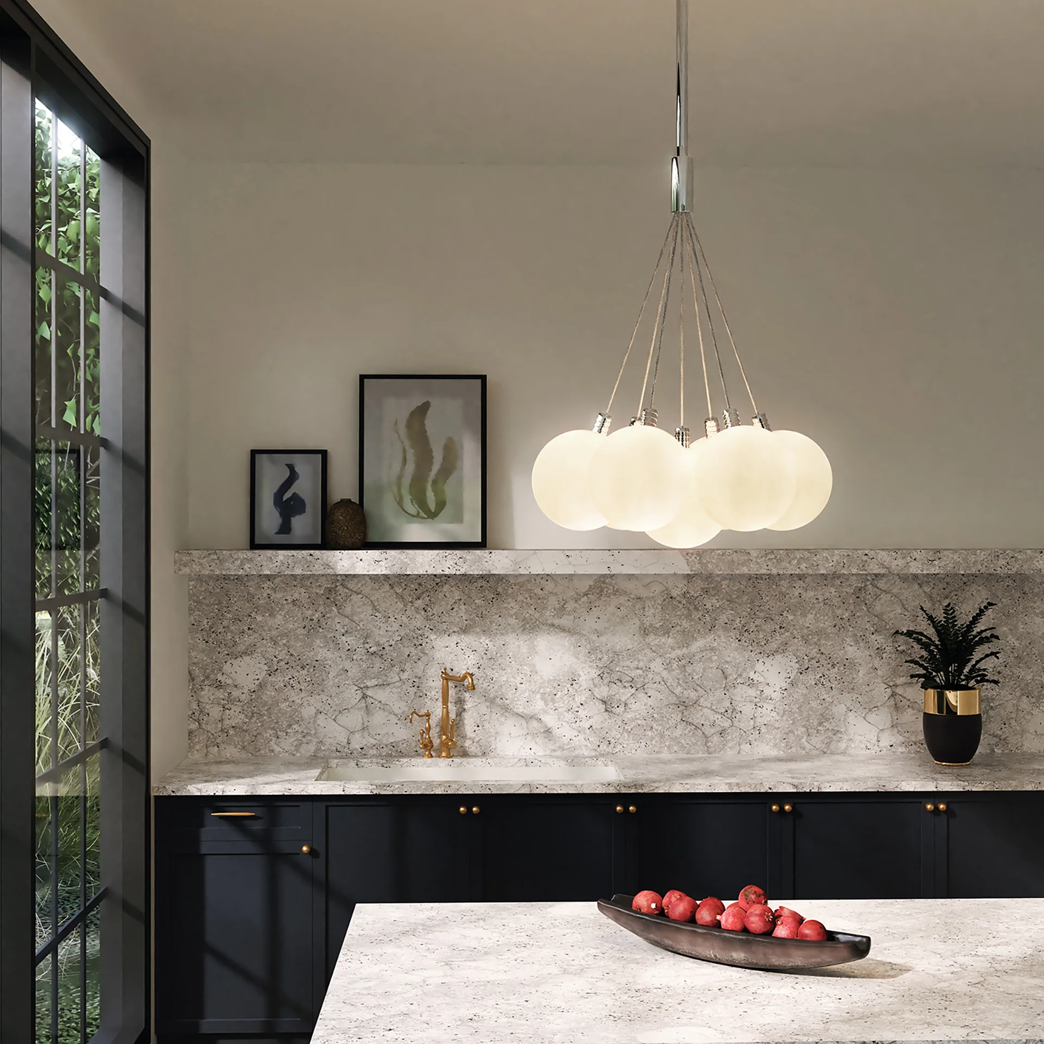 BOLLA 17-in CHANDELIER - robinsonco.ca