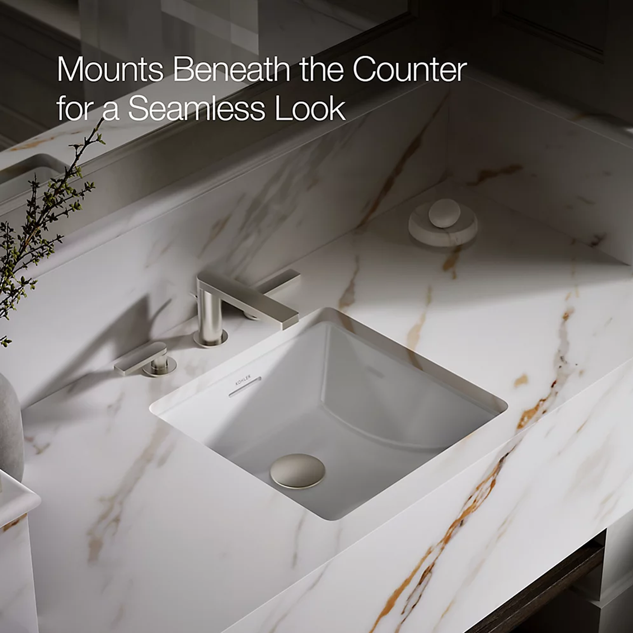 BRAZN SQUARE UNDERMOUNT BATHROOM SINK - robinsonco.ca