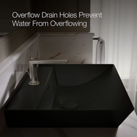 BRAZN® RECTANGLE VESSEL BATHROOM SINK - robinsonco.ca