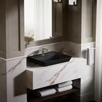 BRAZN® RECTANGLE VESSEL BATHROOM SINK - robinsonco.ca