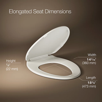 BREVIA QUIET-CLOSE ELONGATED TOILET SEAT - robinsonco.ca