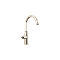 Brizo Faircroft bar faucet less handle with arc spout in polished nickel