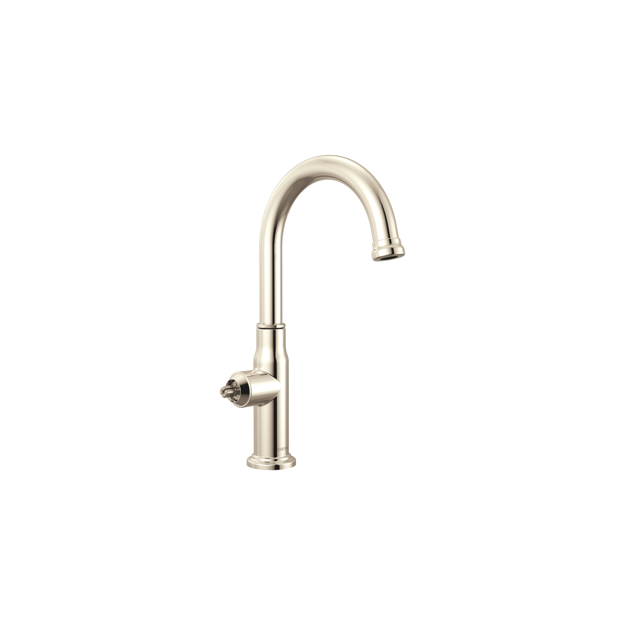 Brizo Faircroft bar faucet less handle with arc spout in polished nickel
