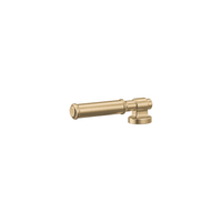 Brizo Faircroft bridge faucet coin edge lever handle kit in luxe gold