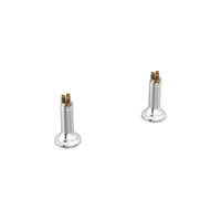Brizo Faircroft™ high deck-mount riser in polished chrome