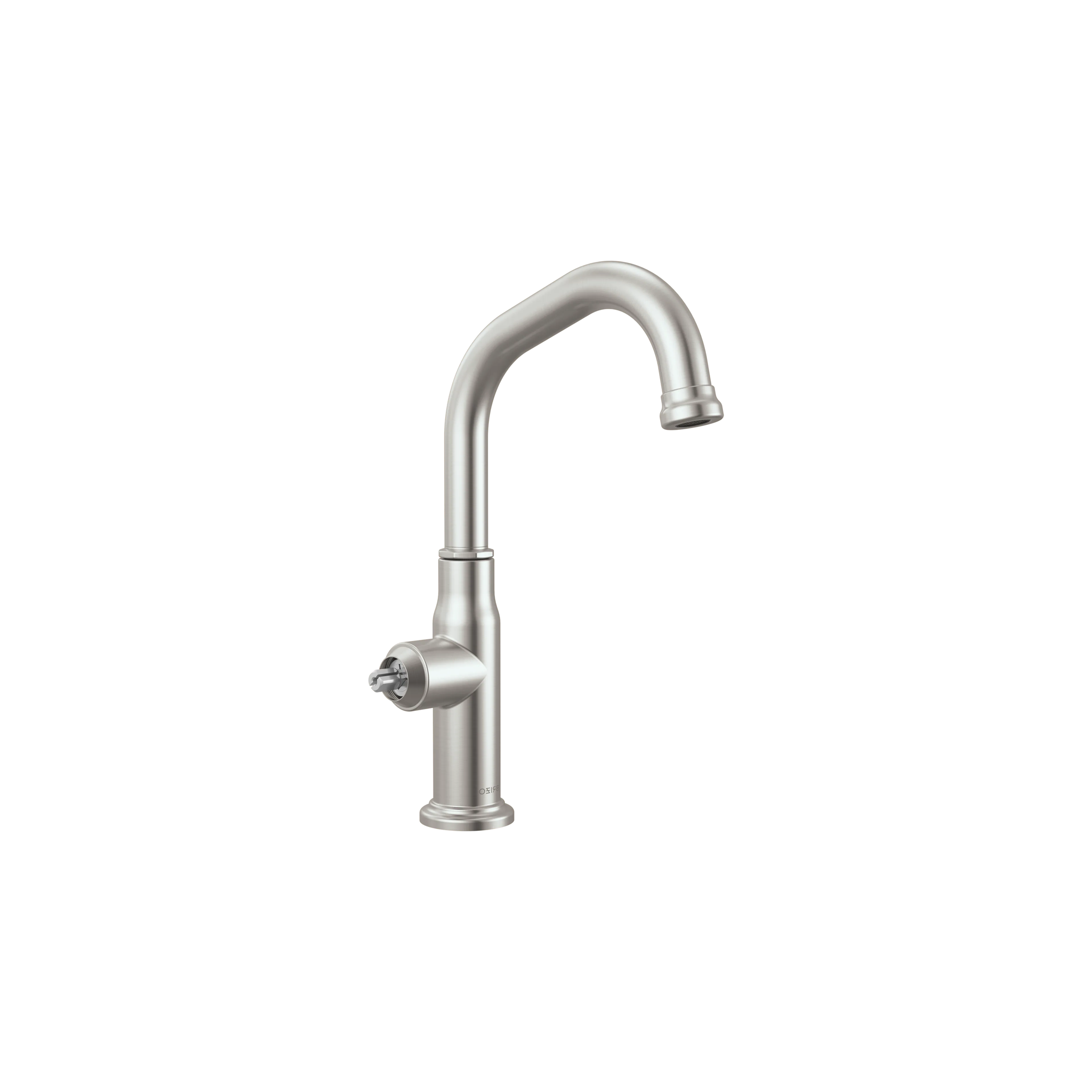 Brizo Faircroft bar faucet less handle with angled spout in stainless steel
