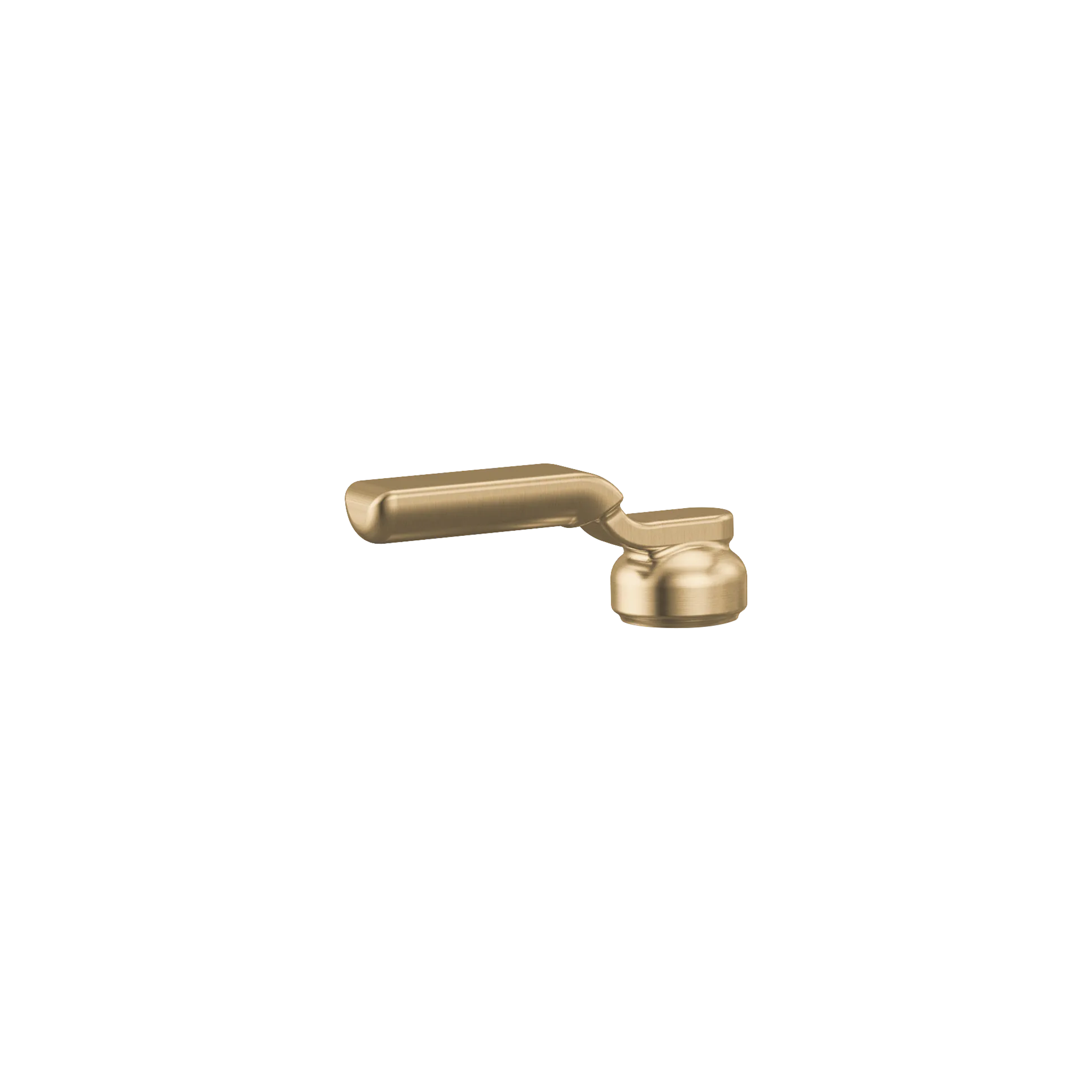 Brizo Faircroft bridge faucet industrial lever handle kit in luxe gold