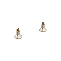 Brizo Faircroft low deck-mount riser in polished nickel